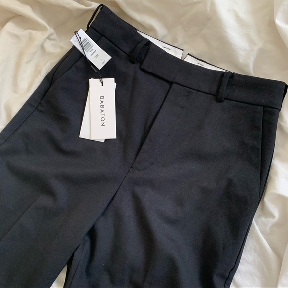 [SOLD ON DEPOP] Aritzia Babaton Agency Pant (US 2) old version in black - Picture 5 of 6